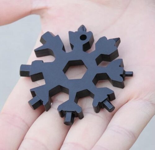18-in-1 stainless steel snowflakes multi-tool