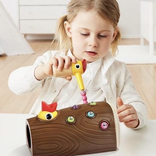Woodpecker early education toy